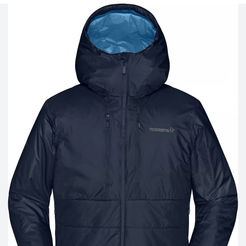 Norrona Trollveggen Primaloft100 Zip Hood Jacket NWT